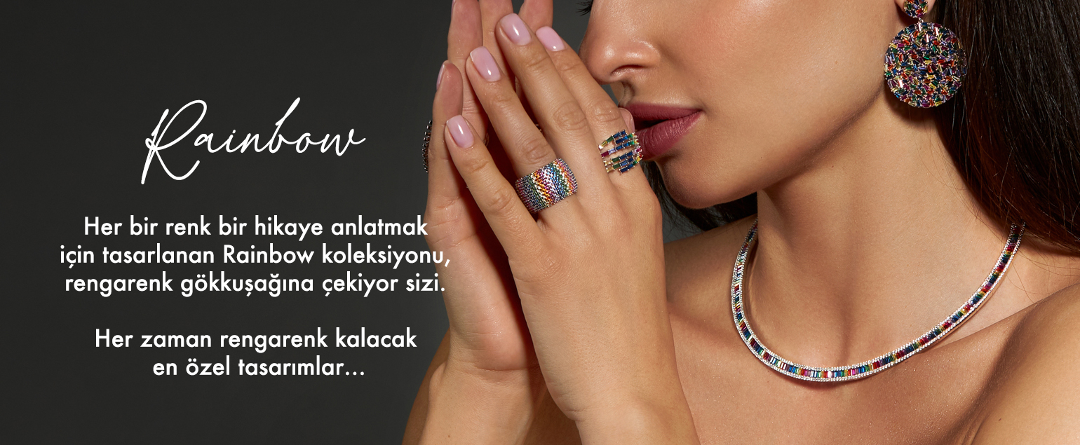 Roberto Bravo Gümüş Rainbow Koleksiyon Ürünleri